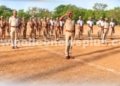 ஆயுதப்படை காவலர்களின் கவாத்து பயிற்சியை ஆய்வு செய்த எஸ்.பி