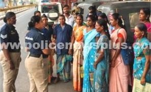 சிங்கப்பெண் அதிரடிப்படை சார்பில் பாதுகாப்பு விழிப்புணர்வு