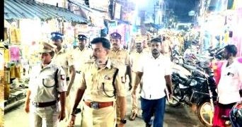 வாணியம்பாடி உட்கோட்டத்தில் தீவிர நடை ரோந்து
