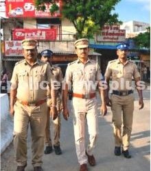 மதுரையில் காவல்துறையினர் தீவிர நடை ரோந்து