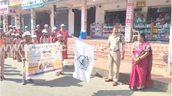 திண்டுக்கல்லில் போதைப்பொருள் ஒழிப்பு விழிப்புணர்வு பேரணி
