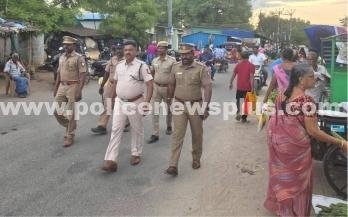 திண்டுக்கல்லில் போலீசார் நடை ரோந்து