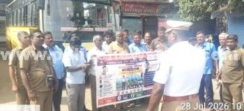 ஓட்டுநர்களுக்கு போக்குவரத்து போலீசார் அறிவுரை