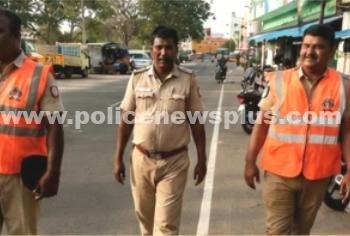 மதுரை மாவட்டத்தில் போலீசாரின் தீவிர நடை ரோந்து