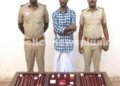 நகை மற்றும் வெள்ளிப் பொருட்களை திருடியவர் கைது