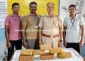 நாகர்கோவில் எக்ஸ்பிரஸ் இரயிலில் 9 கிலோ கஞ்சா பறிமுதல்