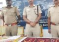 ஓய்வு பெற்ற மின்வாரிய ஊழியர் வீட்டில் கொள்ளை. 4 பேர் கைது