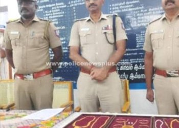 ஓய்வு பெற்ற மின்வாரிய ஊழியர் வீட்டில் கொள்ளை. 4 பேர் கைது