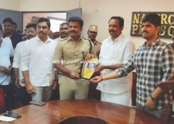 கன்னியாகுமரி எஸ்பிக்கு பாராட்டு விழா