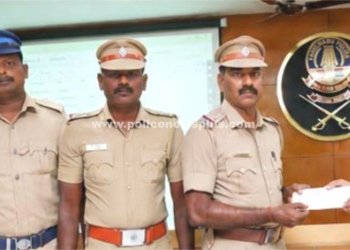 சிறப்பாக பணியாற்றிய 90 காவலர்களுக்கு எஸ்.பி பாராட்டு