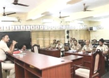 திண்டுக்கல்லில் எஸ்.பி தலைமையில் கலந்தாய்வு கூட்டம்