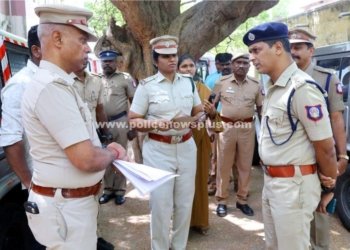எஸ்.பி தலைமையில் மாதாந்திர ஆய்வுக் கூட்டம்