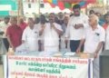 பொன்னேரியில் வியாபாரிகள் கண்டன ஆர்ப்பாட்டம்