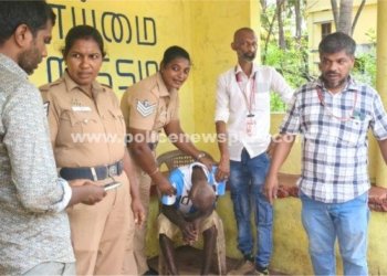 சாலையோரத்தில் ஆதரவின்றி தவித்த முதியவரை மீட்ட நிமிர் குழு