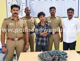 காப்பர் வயர்கள் திருட்டு. ஒருவர் கைது