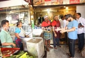 உணவகங்களில் மாநகராட்சி ஆணையாளர் ஆய்வு