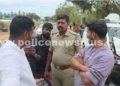 பழனி அருகே இரு கார்கள் நேருக்கு நேர் மோதி விபத்து