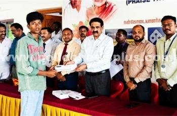மாணவர் களுக்கு கல்வி உதவி வழங்கும் விழா