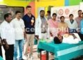 அரசு பள்ளியில் மாபெரும் இரத்ததான முகாம்