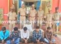 திண்டுக்கல்லில் 20.5 கிலோ கஞ்சா பறிமுதல். 5 பேர் கைது