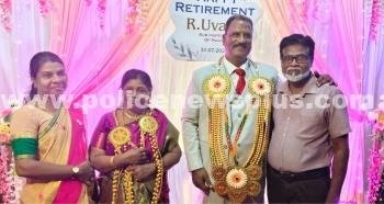 39 ஆண்டுகள் சிறப்பான காவல் சேவையை நிறைவு செய்த எஸ்.ஐ.