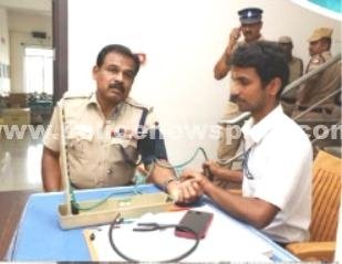 காவல்துறை சார்பில் மாபெரும் இரத்ததான முகாம்