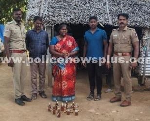 வீட்டில் சட்டவிரோதமாக மதுபானம் விற்பனை செய்த பெண் கைது