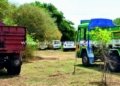 சட்டவிரோதமாக மணல் திருடிய 2 டிப்பர் லாரிகள் பறிமுதல்