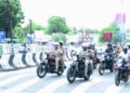 கன்னியாகுமரியில் தலைக்கவச விழிப்புணர்வு
