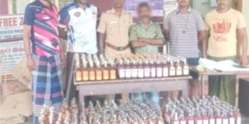 சட்டவிரோத மதுபான விற்பனை செய்த நபர் கைது