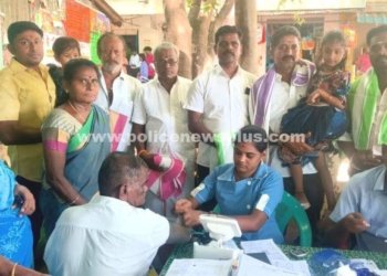 வாடிப்பட்டியில் இலவச கண் பரிசோதனை முகாம்