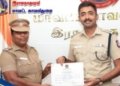 சிறப்பு சார்பு ஆய்வாளருக்கு எஸ்.பி பாராட்டு