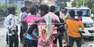 ஆம்பூர் உட்கோட்டத்தில் காவல்துறையினர் சிறப்பு நடைரோந்து