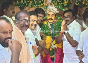 சுதந்திர போராட்ட தியாகி வ.உ.சி.யின் 155 வது பிறந்தநாள் விழா