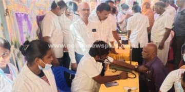 காரைக்குடியில் இலவச மருத்துவ முகாம்