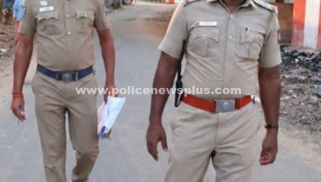 சிவகங்கையில் காவல்துறையினர் தீவிர நடை ரோந்து
