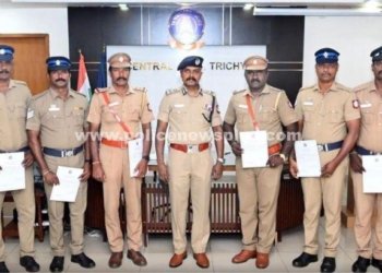 தனிப்படை காவலர்களுக்கு காவல்துறை தலைவர் பாராட்டு
