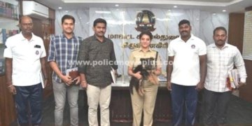 காவல்துறையின் மோப்பநாய் படையில் ‘ராயன்’ இணைப்பு