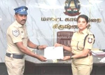 துரிதமாக செயல்பட்டு காவலர்களுக்கு எஸ்.பி. பாராட்டு