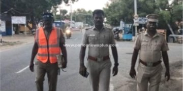 விருதுநகர் மாவட்டத்தில் காவல்துறையினர் தீவிர நடை ரோந்து