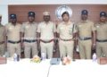 காவல்துறையினருக்கு எஸ்.பி. பாராட்டு