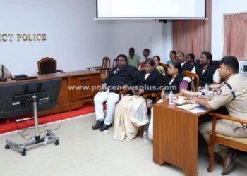 தஞ்சாவூரில் எஸ்.பி. தலைமையில் குற்ற கலந்தாய்வு கூட்டம்