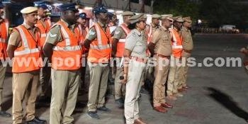 மதுரையில் காவல்துறையினர் இரவு நேர நடை ரோந்து