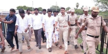 தேவர் ஜெயந்தி பாதுகாப்பு ஏற்பாடுகள் குறித்து அமைச்சர்கள் ஆய்வு