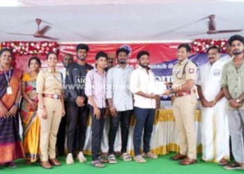 தேனியில் கல்லூரி மாணவர்களுக்கு விழிப்புணர்வு
