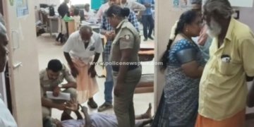 வட்டாட்சியர் அலுவலகத்தில் நூதனப் போராட்டம்