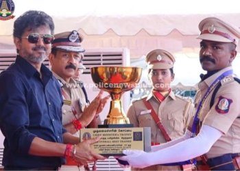 சிறந்த பயிற்சி டிஎஸ்பிக்கு முதலமைச்சரின் கோப்பை
