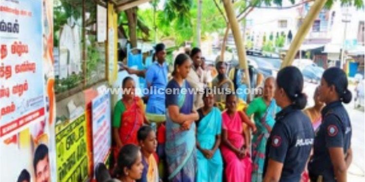 பெண்கள் மற்றும் குழந்தைகள் பாதுகாப்பு குறித்து விழிப்புணர்வு