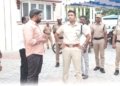 பாதுகாப்பு ஏற்பாடுகளை குறித்து எஸ்.பி. நேரில் ஆய்வு