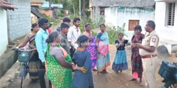 காவல்துறை சார்பில் சிறப்பு நடை ரோந்து